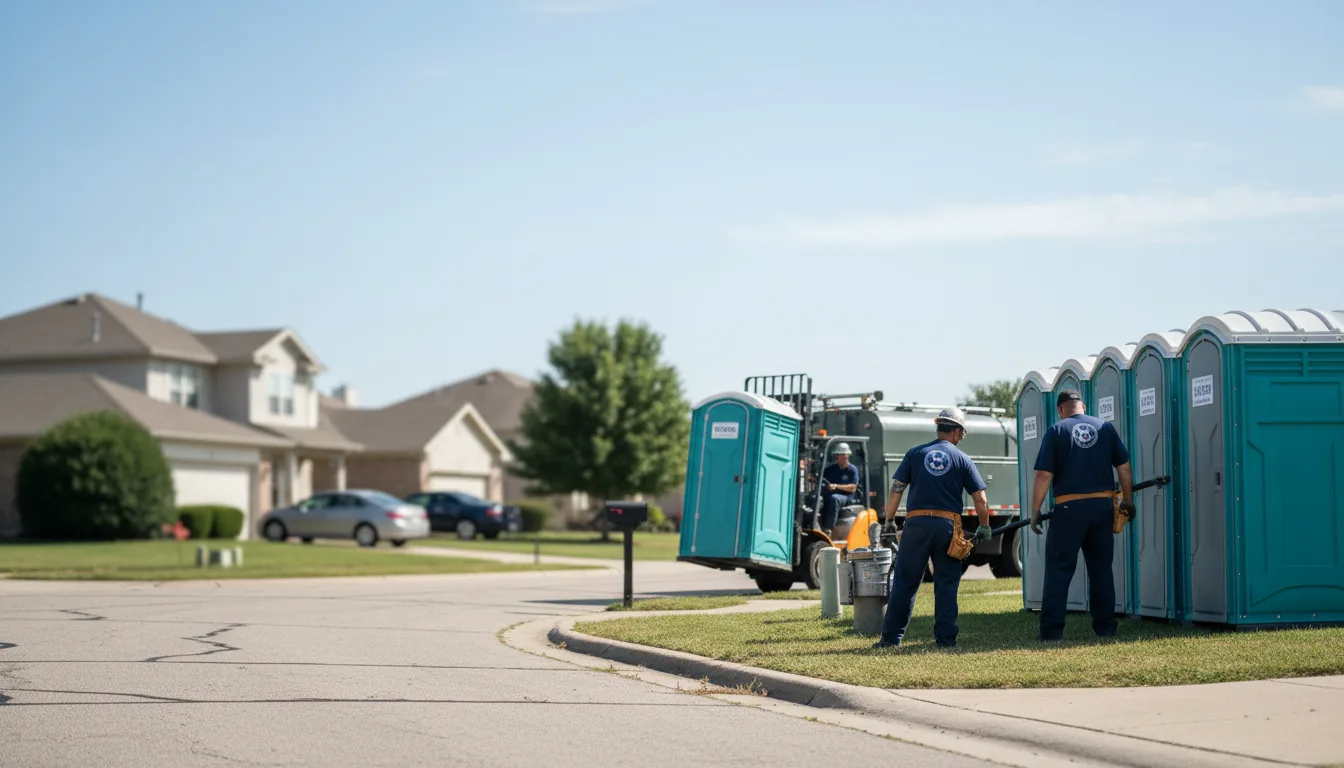 Porta Potty Rental in Telephone, TX near me